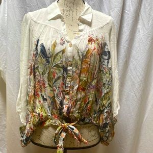Beautiful, unique top by Maeve, Anthropologie